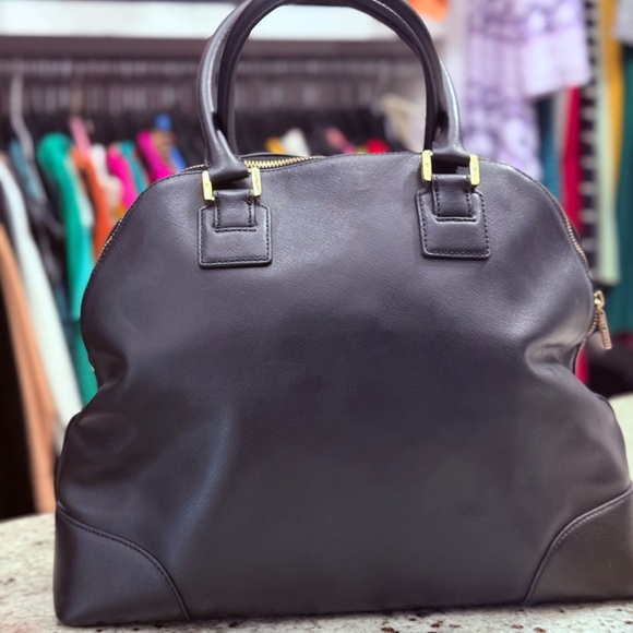 Tory Burch Black Double Handle Bag - Picture 8 of 9